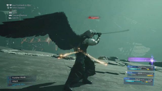FF7R: Sephiroth Final Battle In Hard Mode 4K
