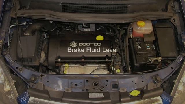 How to check the Fluid levels on the Vauxhall Zafira 2005 to 2009 смотреть онлайн