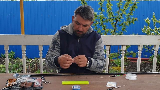 собираем первую удочку для начинающего, ребёнок или взрослый, подойдёт всем смотреть онлайн