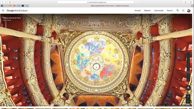 Opéra Garnier 360º Virtual Tour (Part 2) - Paris Live #102 смотреть онлайн