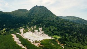 Кунашир. Вулкан Менделеева