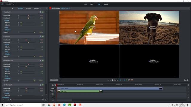 Lightworks Tutorial: How To Split Screen In Lightworks