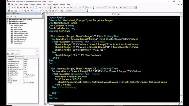 How to Create Automated Institute Management System in Excel VBA | Part 2 | Excel VBA #excelsteps смотреть онлайн
