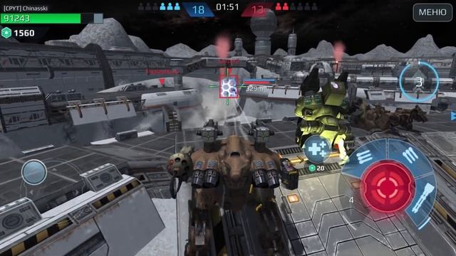 1 РОБОТ, 2 ЭНЕРГОПУШКИ! ► War Robots смотреть онлайн