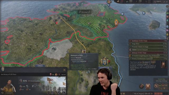 Crusader Kings 3: King of Ireland Playthrough! - part 68 смотреть онлайн