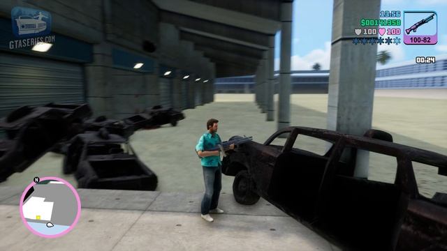 GTA Vice City Definitive Edition - Mission #54 - Cabmaggedon [Kaufman Cabs]