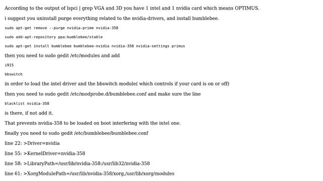 Ubuntu: Updating graphic drivers because Maple is unable to render 3D graphics with Ubuntu 14.04 смотреть онлайн