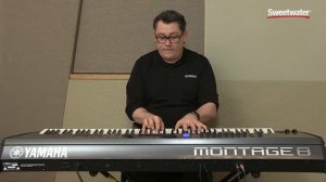 Yamaha Montage 8 Keyboard Synthesizer Demo by Sweetwater