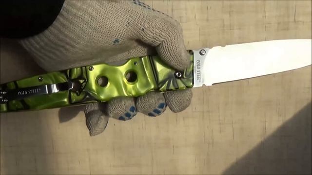 Зеленый крокодил Hold Out и Крепыш Benchmade Doug Ritter смотреть онлайн