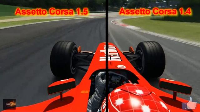 ASSETTO CORSA - 1.5 vs 1.4 Imola F2002 | T300 ALCANTARA | 1080p60 смотреть онлайн