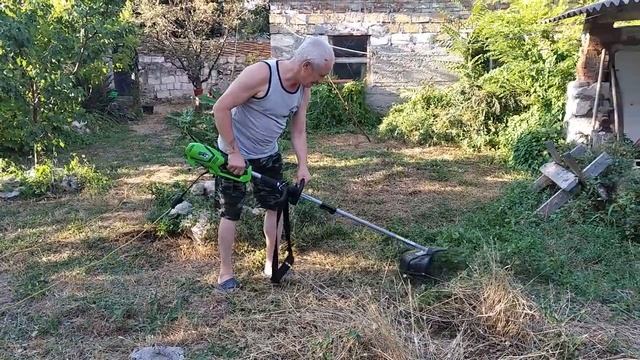 Тест триммера, самодельная головка смотреть онлайн