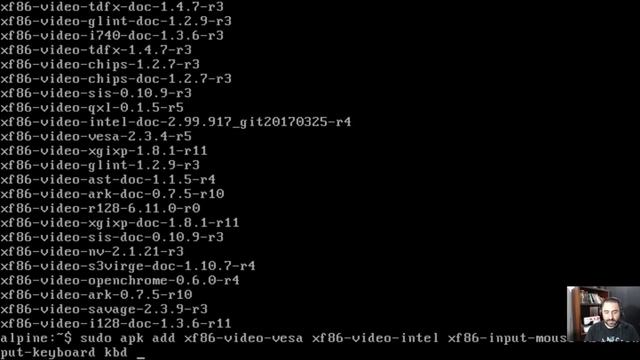 Alpine Linux - XFCE e LXDM смотреть онлайн