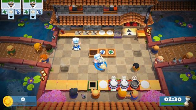 Starting out in Overcooked 2! Giving it a try and no commentary смотреть онлайн
