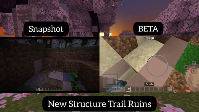 Minecraft BETA 1.19.80.22 & Snapshot 23w12a | Update Besar Besaran Trail & Tales Update ?