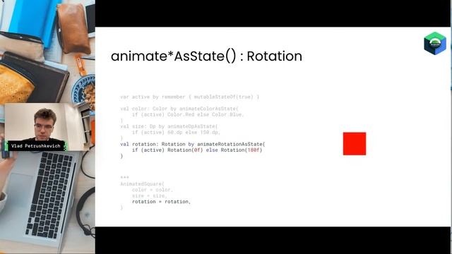 AA Jetpack Compose #3: Animations смотреть онлайн
