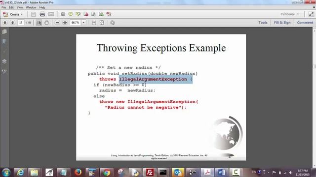 Java - Exceptions & files смотреть онлайн