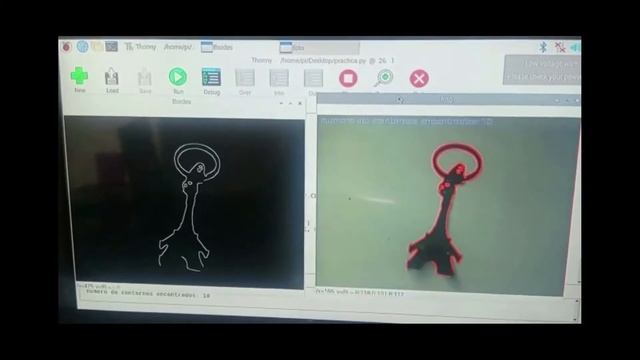 Práctica detección de bordes con el algoritmo Canny y detección de contornos con “findContour” смотреть онлайн