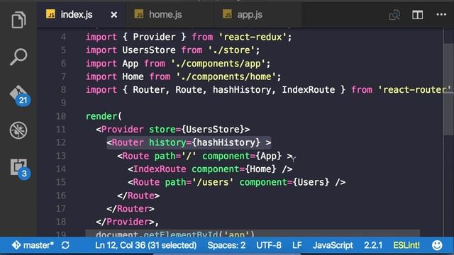 Implementing React Router Part 2 - Redux Part 20 смотреть онлайн