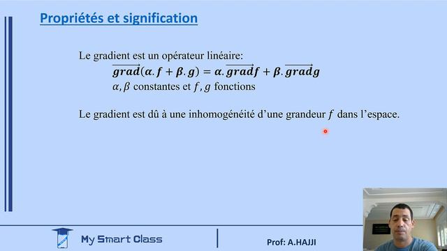 Opérateur gradient en physique (MP - PSI - PC ...) смотреть онлайн