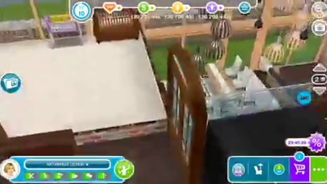 Взломанный "Sims free play" . Телефонная версия "Sims". смотреть онлайн