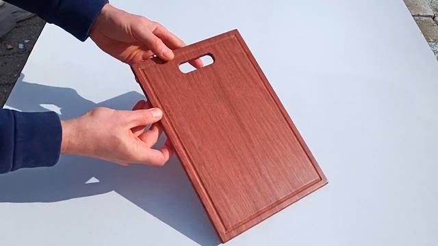 Разделочная доска из красного дерева 30х20 смотреть онлайн