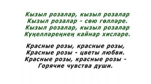 Айдар Галимов - Кызыл розалар (текст и перевод)