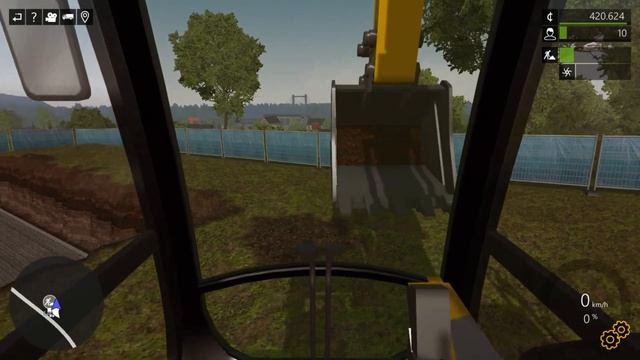 Construction Simulator 2015 -  CAT 390D LME Mod Review