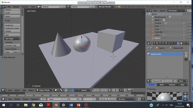 Работа с готовыми материалами в blender смотреть онлайн