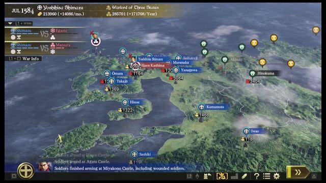 Let's Play Nobunaga's Ambition Taishi Pt 039: Fall of the Artists Formerly Known as Ryūzōji смотреть онлайн