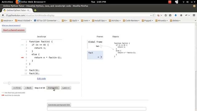 VISUALIZE the execution of Python, Java, and JavaScript code смотреть онлайн