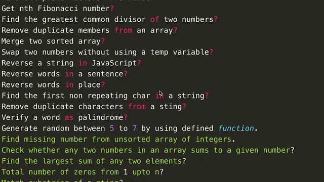 Ready for JS interviews : basic questions : #6 смотреть онлайн
