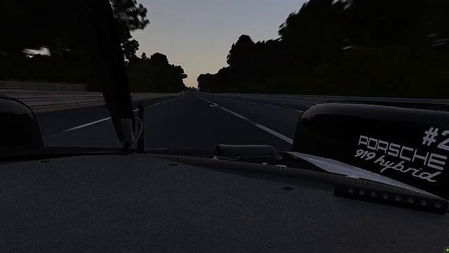 Porsche 919 Hybrid LMP1 Onboard At Lemans - Assetto Corsa