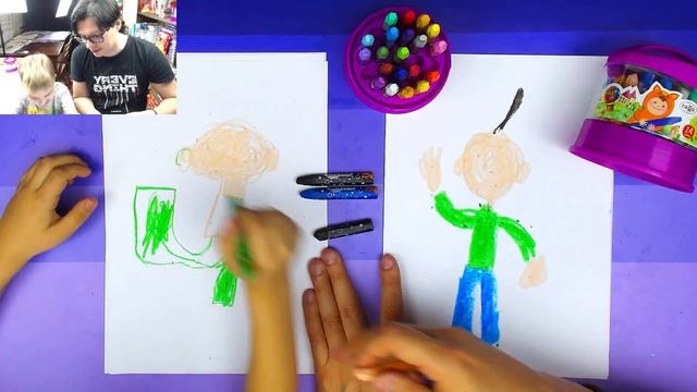 Рисуем БАЛДИ из игры с ПАЛИКОМ смотреть онлайн