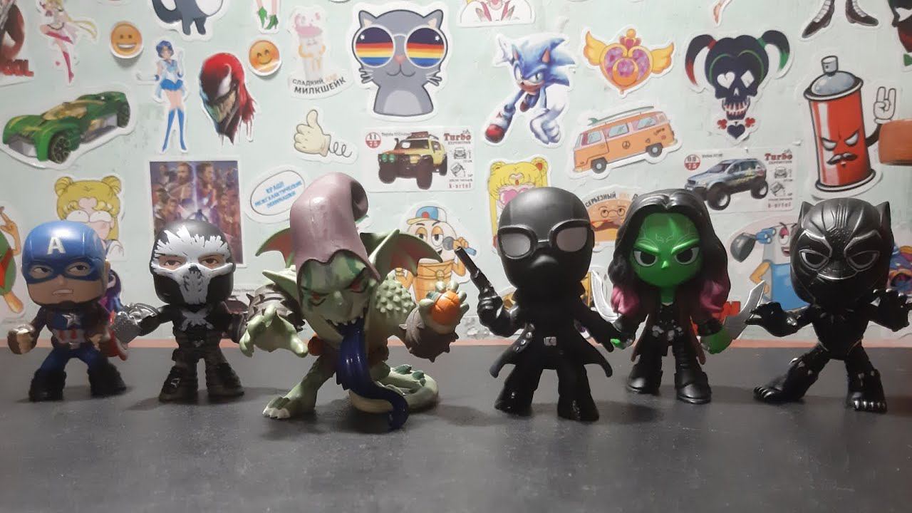 МИНИКИ по Marvel / Обновление моей коллекции миниатюрных фигурок Funko! смотреть онлайн