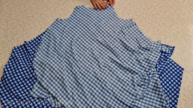 One Piece Umbrella Cut Kurti Cutting and Stitching Step by Step |Umbrella Cut Kurti Cutting смотреть онлайн