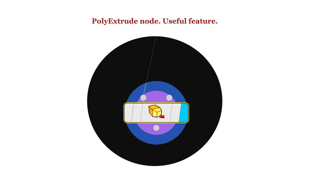 Нода PolyExtrude. Полезная функция. смотреть онлайн