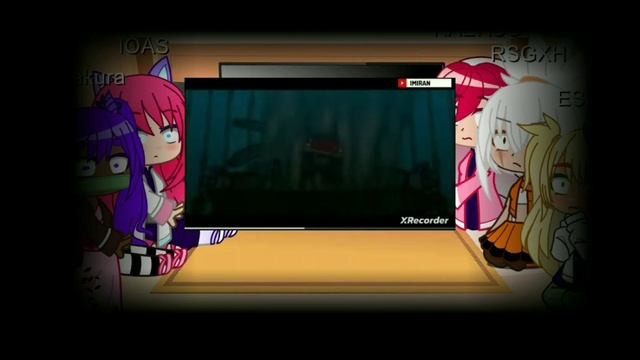Demon slayer react to Danganronpa смотреть онлайн