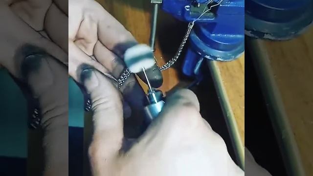 Полировка серебряной цепи смотреть онлайн