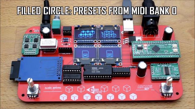 DAFM synth ARCADE YM2151 DIY KIT - MENU 6/6 смотреть онлайн