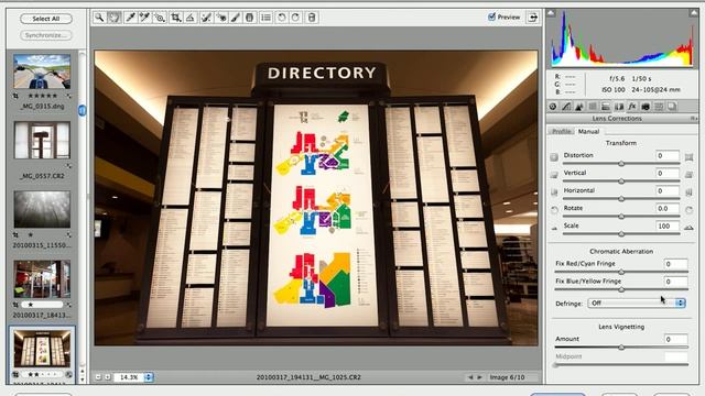 Camera Raw 6 and Lightroom 3 Lens Correction Feature Preview смотреть онлайн