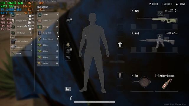 TEST PUBG IN MYRAMAR I5 10400F 8GB GTX 1060 6GB смотреть онлайн