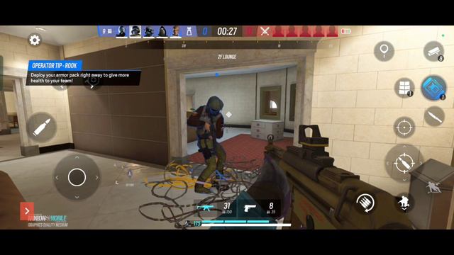 RAINBOW SIX MOBILE TUTORIAL VS I really enjoyed the game 6 #rainbowsixsiege #zillagamer #griphics # смотреть онлайн