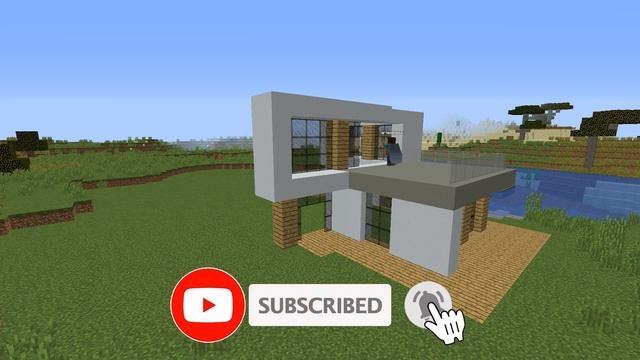 HOW TO BUILD A CUBIC HOUSE?! // КАК ПОСТРОИТЬ КУБИЧЕСКИЙ ДОМ?! // Minecraft смотреть онлайн