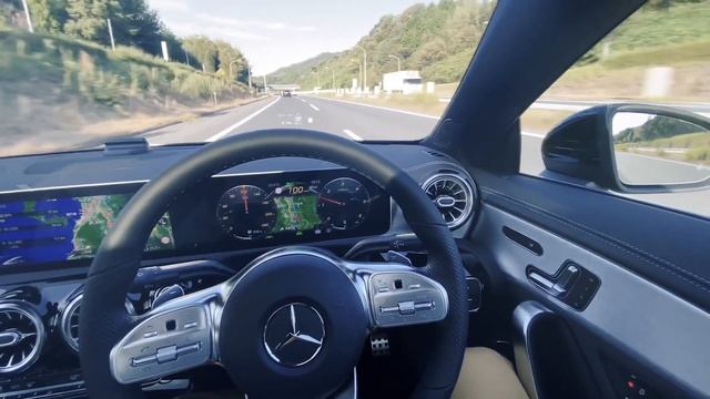 Benz CLA 2019 autopilot смотреть онлайн