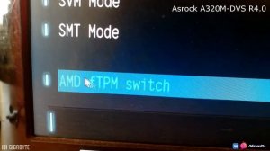 ?? Asrock A320M-DVS / Как включить TPM 2.0 / How enable tpm 2.0 / Windows 11