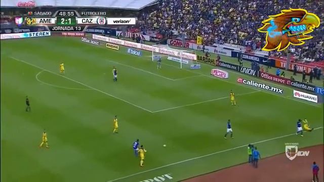 Agustin Marchesin en América 2-1 Cruz Azul del Clausura 2018 смотреть онлайн