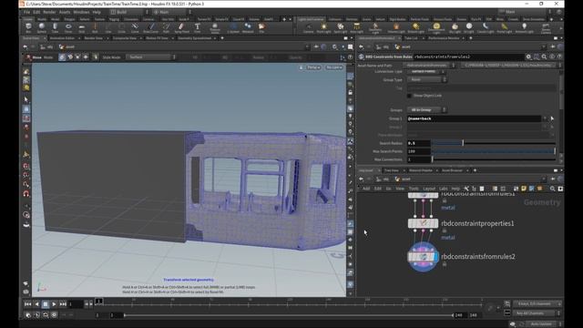 Project Titan Train Destruction FX | Part 2 | Setup Metal Constraints смотреть онлайн
