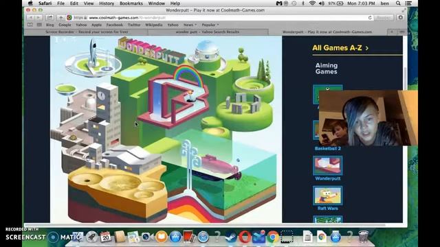 game play (Wonder Putt) смотреть онлайн