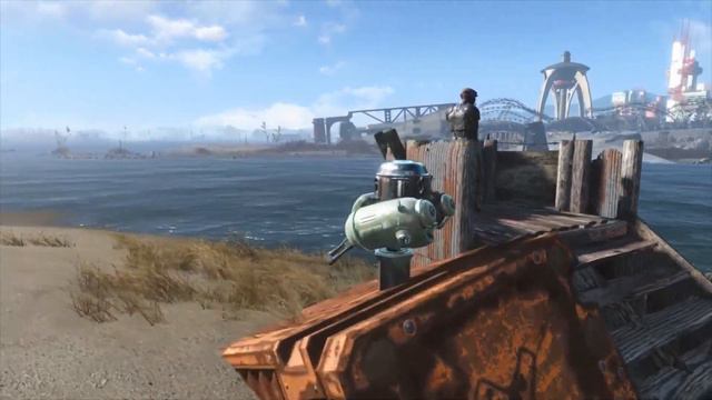 Fallout 4 Settlement Tour - Nordhagen Beach (no edit) смотреть онлайн