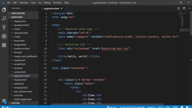 #36. Pagination | Bootstrap | Hindi смотреть онлайн